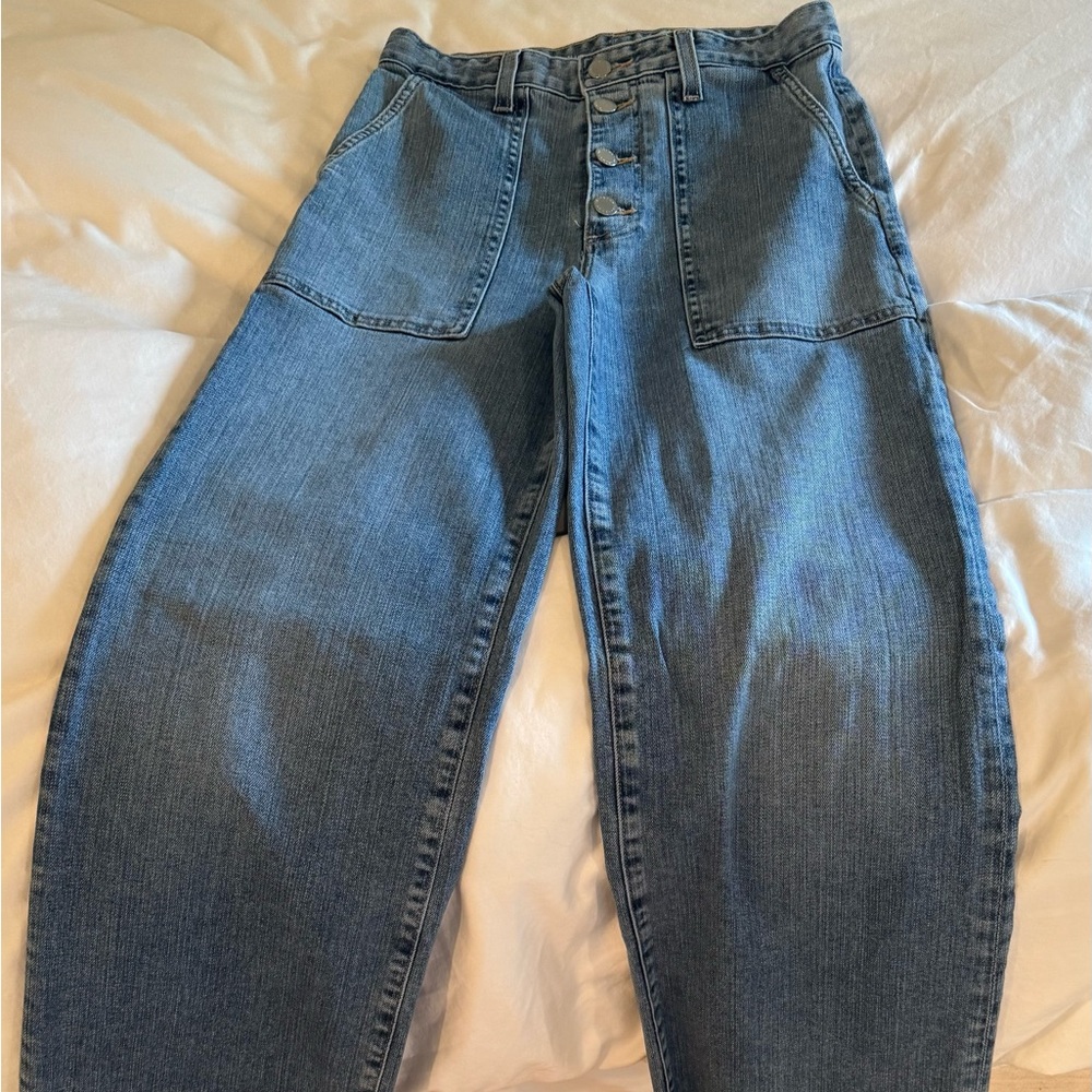 AG Adriano Goldschmied Blue Ankle & Cropped Jeans
